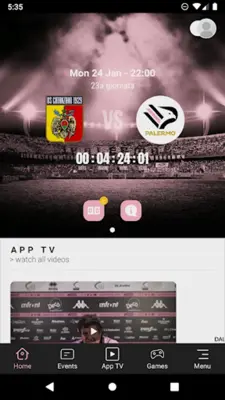 Palermo F.C. android App screenshot 4